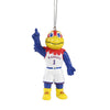 Kansas Jayhawks NCAA Mascot Ornament