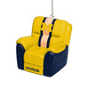 Michigan Wolverines NCAA Reclining Chair Ornament