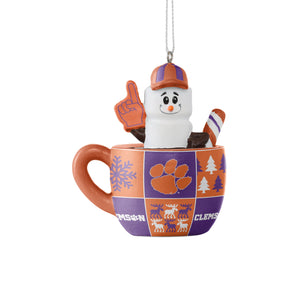 Clemson Tigers NCAA Smores Mug Ornament