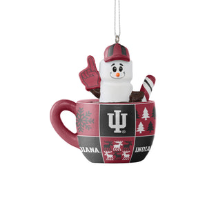 Indiana Hoosiers NCAA Smores Mug Ornament