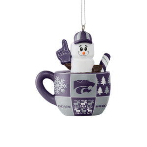 Kansas State Wildcats NCAA Smores Mug Ornament