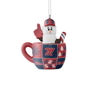 Ole Miss Rebels NCAA Smores Mug Ornament