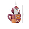 Virginia Tech Hokies NCAA Smores Mug Ornament