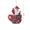 Wisconsin Badgers NCAA Smores Mug Ornament