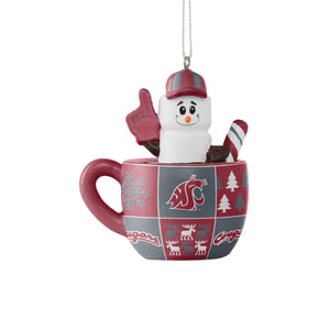 Washington State Cougars NCAA Smores Mug Ornament