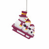Arizona State Sun Devils NCAA Sledding Snowmen Ornament