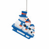 Florida Gators NCAA Sledding Snowmen Ornament