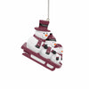 Mississippi State Bulldogs NCAA Sledding Snowmen Ornament