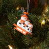 Oklahoma State Cowboys NCAA Sledding Snowmen Ornament