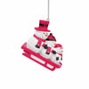Utah Utes NCAA Sledding Snowmen Ornament