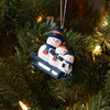 Virginia Cavaliers NCAA Sledding Snowmen Ornament