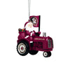 Florida State Seminoles NCAA Santa Riding Tractor Ornament