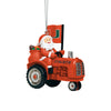 Miami Hurricanes NCAA Santa Riding Tractor Ornament