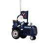 Virginia Cavaliers NCAA Santa Riding Tractor Ornament