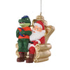 Florida Gators NCAA Albert Mascot on Santas Lap Ornament