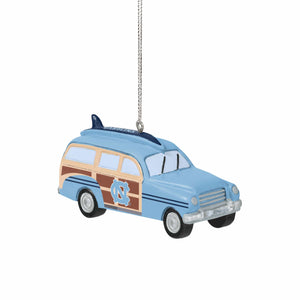North Carolina Tar Heels NCAA Station Wagon Ornament