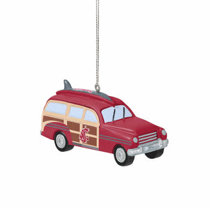 Washington State Cougars NCAA Station Wagon Ornament