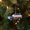 West Virginia Mountaineers NCAA Station Wagon Ornament