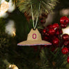 Ohio State Buckeyes NCAA Straw Hat Ornament