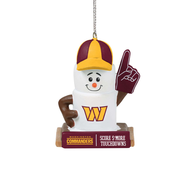 Washington Commanders NFL Smore on Ball Ornament