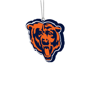 Chicago Bears NFL Holiday Cheer Logo Ornament
