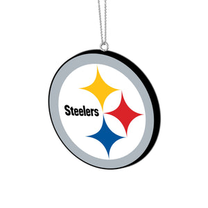 Pittsburgh Steelers NFL Original Holiday Cheer Logo Ornament