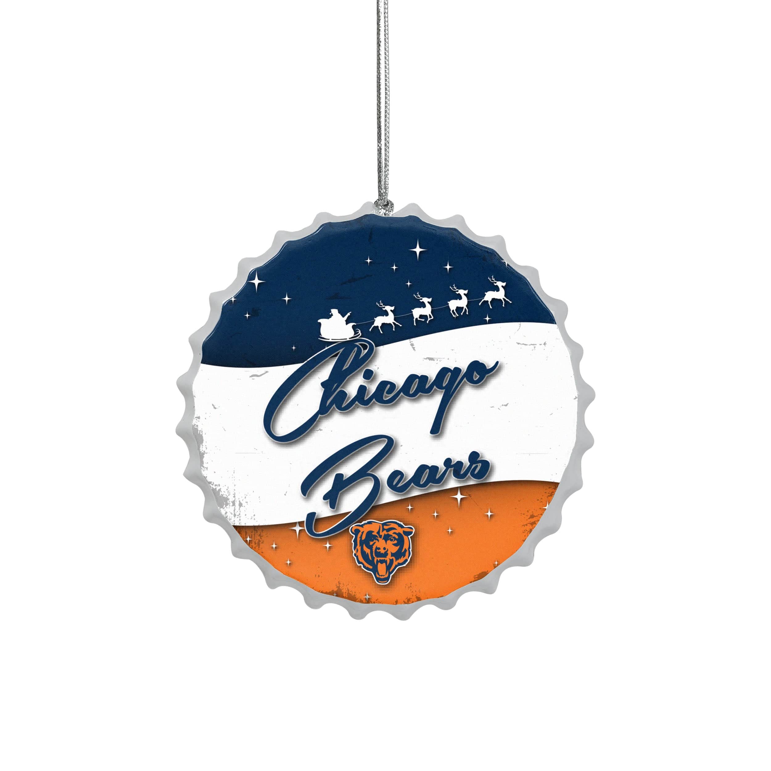 Chicago Bears NFL Resin Chalkboard Sign Ornament