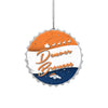 Denver Broncos NFL Bottlecap Sign Ornament