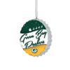 Green Bay Packers NFL Bottlecap Sign Ornament