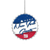 New York Giants NFL Bottlecap Sign Ornament