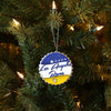 Los Angeles Rams NFL Bottlecap Sign Ornament