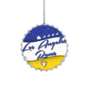 Los Angeles Rams NFL Bottlecap Sign Ornament