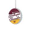 Washington Commanders NFL Bottlecap Sign Ornament