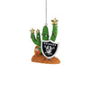 Las Vegas Raiders NFL Cactus Ornament