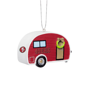 San Francisco 49ers NFL Camper Ornament