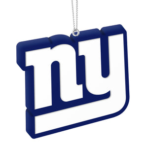 New York Giants NFL Holiday Cheer Logo Ornament