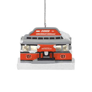Cincinnati Bengals NFL Light Up Diner Ornament