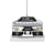 Las Vegas Raiders NFL Light Up Diner Ornament