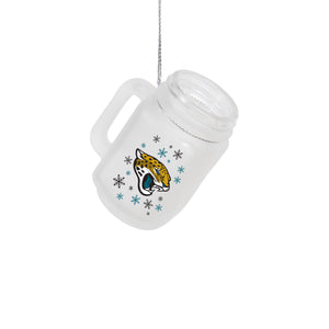 Jacksonville Jaguars NFL Mason Jar Ornament
