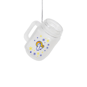 Los Angeles Rams NFL Mason Jar Ornament