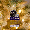 Baltimore Ravens NFL Mancave Sign Ornament