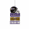 Baltimore Ravens NFL Mancave Sign Ornament