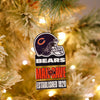 Chicago Bears NFL Mancave Sign Ornament