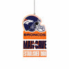 Denver Broncos NFL Mancave Sign Ornament