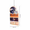 Denver Broncos NFL Mancave Sign Ornament