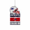 New England Patriots NFL Mancave Sign Ornament