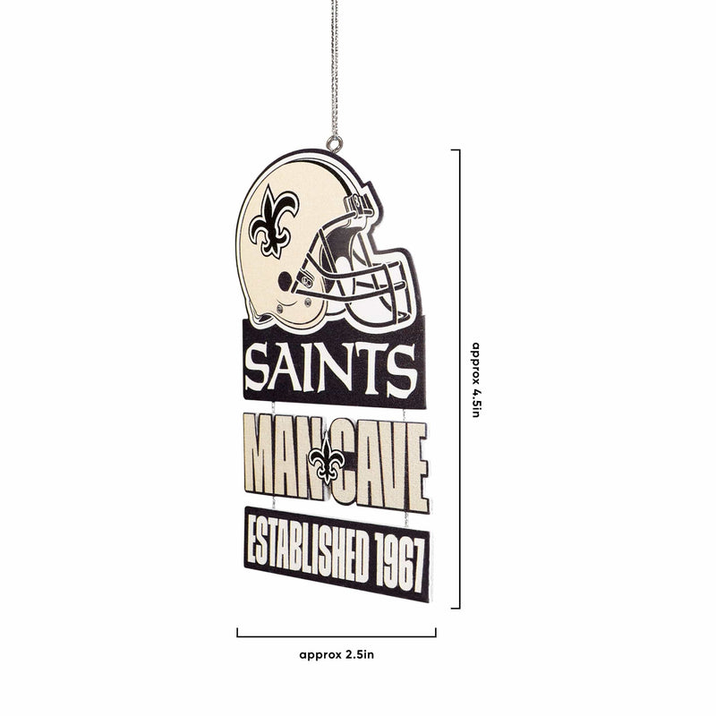 : New Orleans Saints Man Cave Fan Banner Wall Door Scroll :  Sports & Outdoors