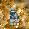 Philadelphia Eagles NFL Mancave Sign Ornament