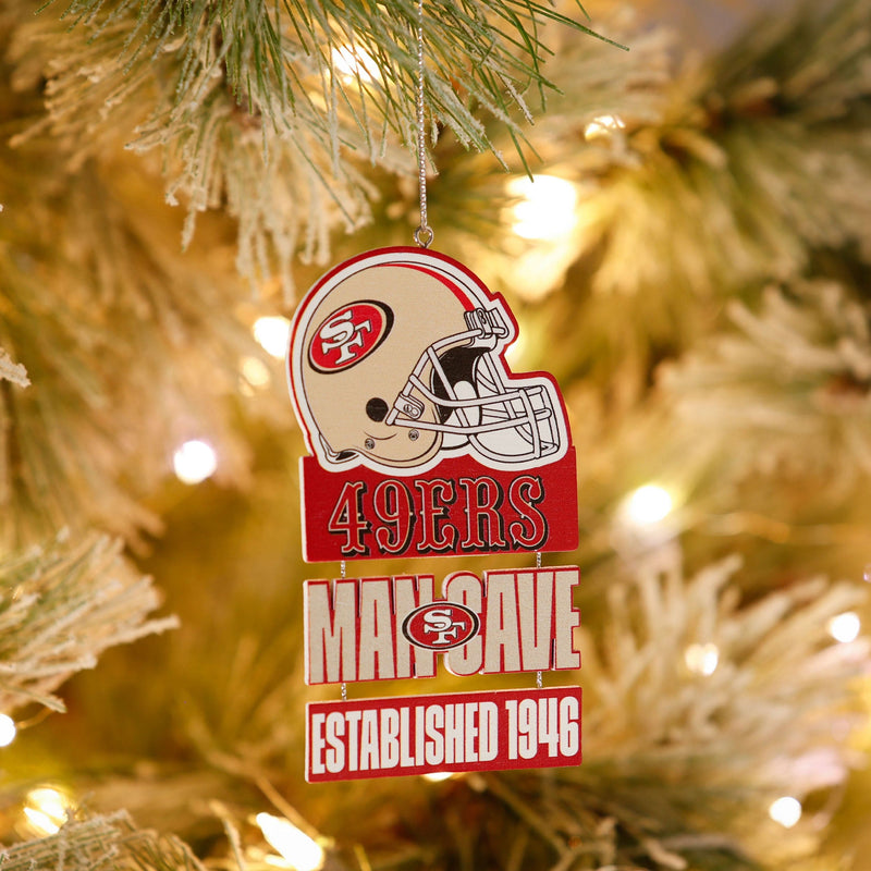 San Francisco 49ers Christmas Tree Ornament