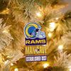 Los Angeles Rams NFL Mancave Sign Ornament